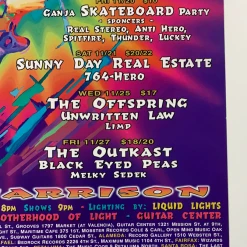 Greg Coiner MHP 53 Men At Work - 1998 Poster Maritime Hall San Fran 1st