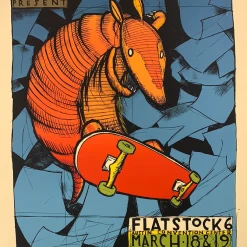 Gig Posters Flatstock 6 - 2005 Jay Ryan Poster Austin, TX Austin Convention Center