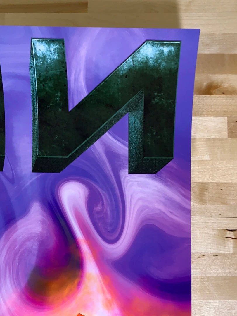 Nine Inch Nails - 2018 Julian Lasne Poster Prague, Czech Republic