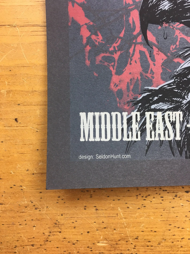 High On Fire - 2006 Burlesque Of North America Poster Boston, MA Middle East