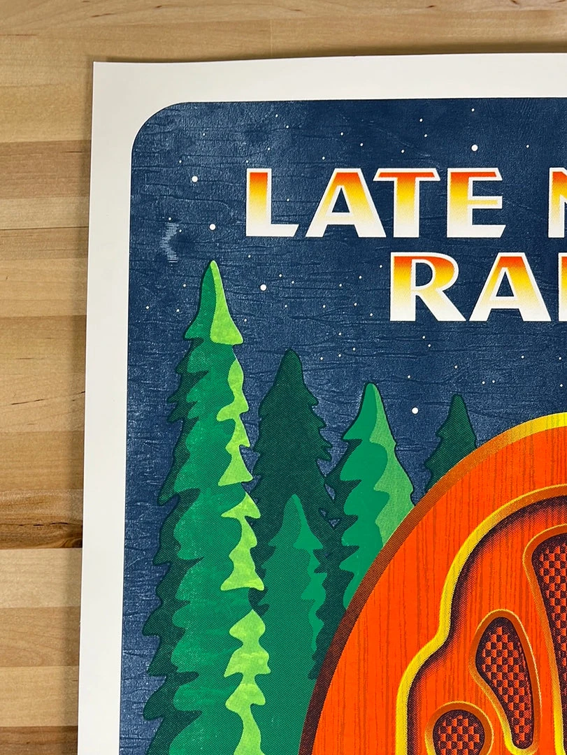 Colorado Late Night Radio - 2021 Mike Tallman Poster Denver, CO