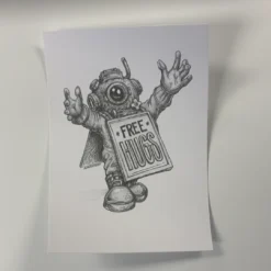 Art Prints How You Feeling? - 2020 AJ Masthay Poster Art Print W/ Free Hugs