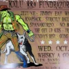 TAZ KXLU Fundraiser - 1997 T.A.Z. Poster Los Angeles, CA 1st Ed Gig Posters