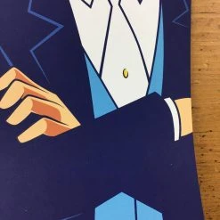 Superman: The Animated Series - 2017 Scott Derby Poster Art Print