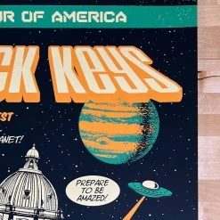 The Black Keys - 2021 Status Serigraph Poster Oxford, MS