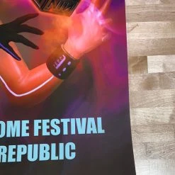 Nine Inch Nails - 2018 Julian Lasne Poster Prague, Czech Republic