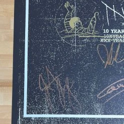 Sold Out Posters Gig Posters Norma Jean - 2015 Poster 10 Year Anniversary Tour Print Autographed