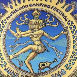 Gig Posters Wakarusa - 2008 EMEK Poster Lawrence, KS Clinton Lake Park