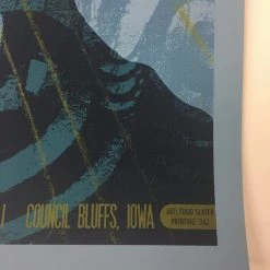 Gig Posters Ween - 2008 Todd Slater Poster Council Bluffs, IA Stir Cove At Harrah's