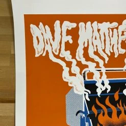 Methane Studios Dave Matthews Band - 2007 Methane Poster West Palm Beach, FL