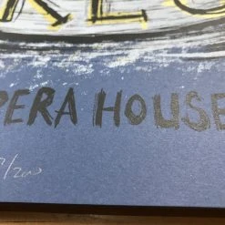 Alabama Shakes - 2016 Dan Grzeca Poster Chicago Civic Opera House