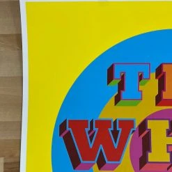 Sold Out Posters Gig Posters The Who - 2017 Poster North & South America Tour Screen Print