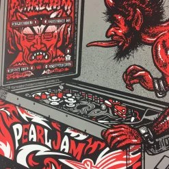 Ames Brothers Gig Posters Pearl Jam - 2016 Ames Design Poster Greenville, SC Bon Secours Wellness Arena