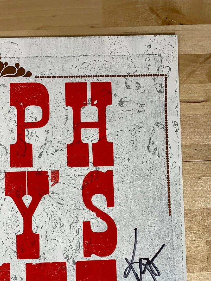 Mohawk Press Umphrey's McGee - 2013 Poster Buffalo, NY Band Signed 47/215