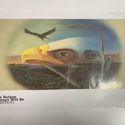 Sold Out Posters Willie Nelson - Original Promo Poster Vinyl Insert 24x15 Record Art