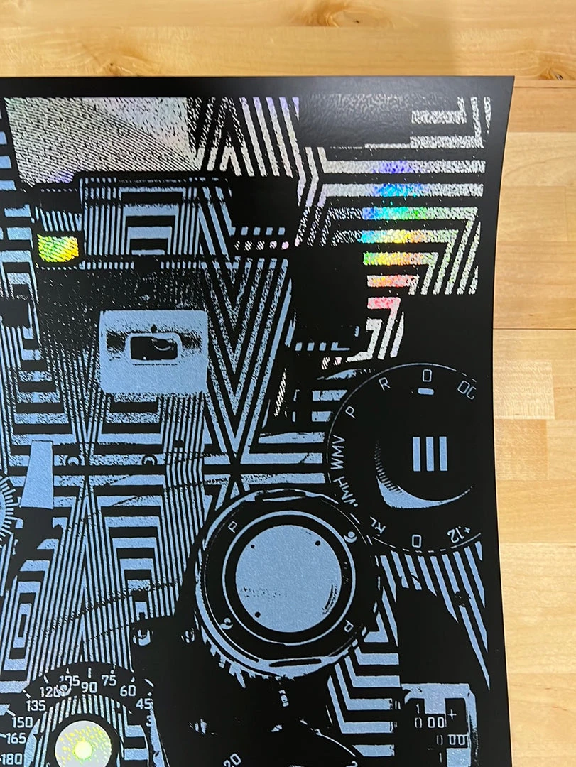 Gig Posters Jack White - 2022 The Silent Giants Poster Brooklyn, New York X/83