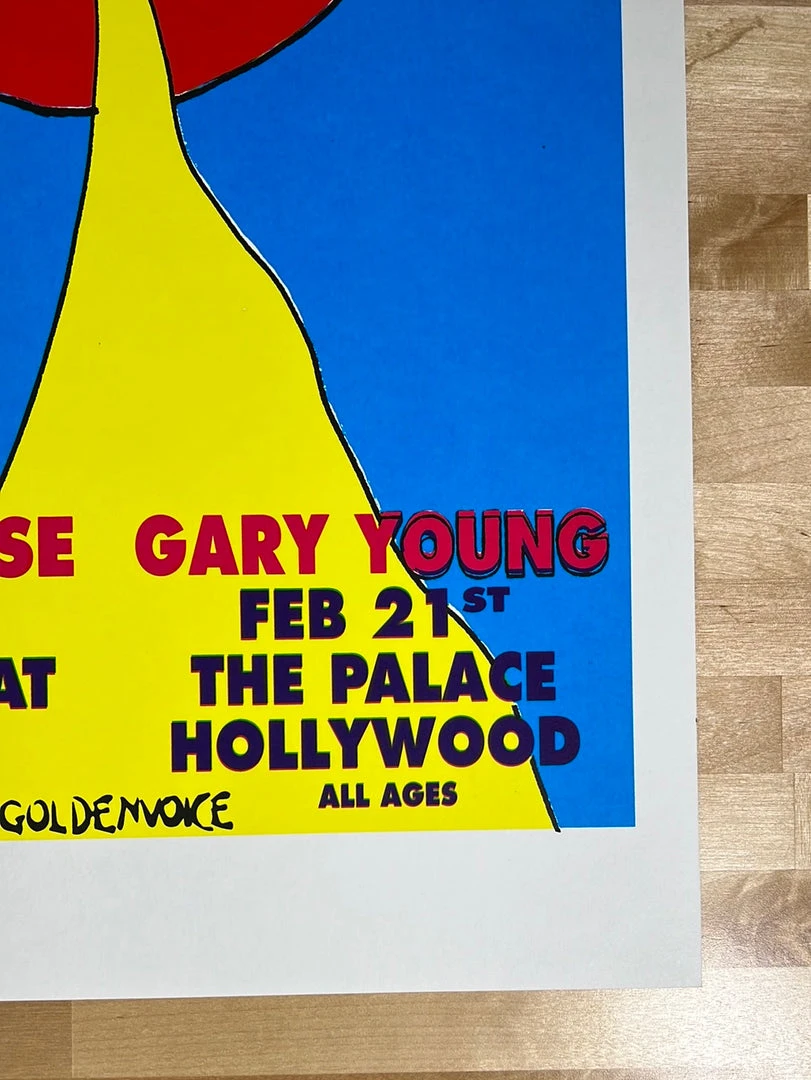 Sebadoh - 1995 Matt Getz Poster San Diego, Hollywood, CA