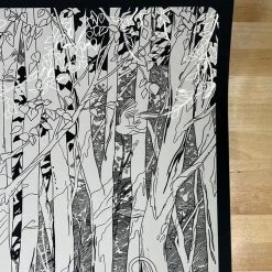 Gig Posters Ray Lamontagne - 2019 Yin Shian Ng Poster Philadelphia, PA