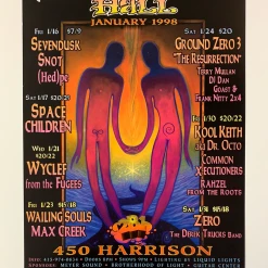 Mark Henson MHP 42 January - 1998 Poster Maritime Hall San Fran 1st