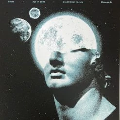 Jack White - 2022 The Silent Giants Poster Chicago, IL S/N