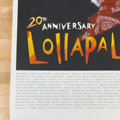 Lollapalooza - 2011 Hebru Brantley Numbered Edition Poster Gig Posters