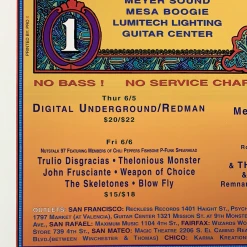 Bella MHP 31 Digital Underground - 1997 Poster Maritime Hall San Fran 1st Gig Posters