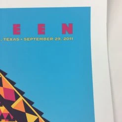 Gene Ween - 2011 Todd Slater Poster Austin, TX The Parish