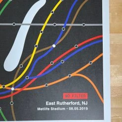 Sold Out Posters Rolling Stones - 2019 Poster No Filter Tour East Rutherford, NJ 8/5