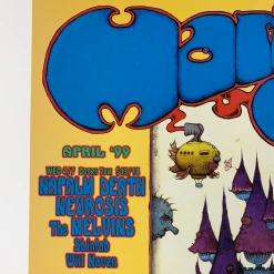 The Artworks MHP 62 April - 1999 Poster Maritime Hall San Fran 1st Gig Posters