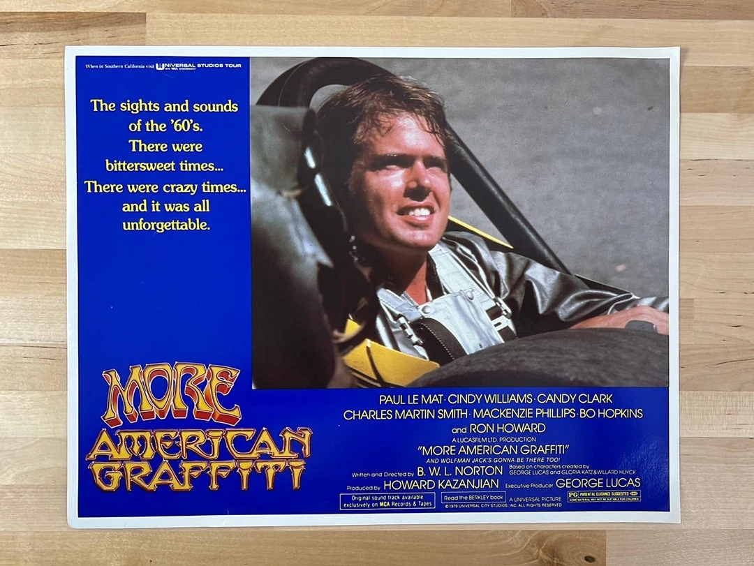 Sold Out Posters Movie/TV Posters More American Graffiti - 1979 Original Lobby Card Poster Movie Cinema 2