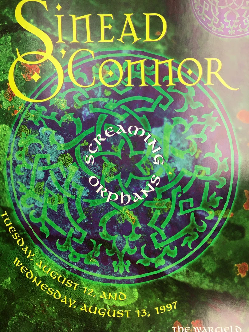 Gig Posters Sinead O'Connor - 1997 Frank Wiedemann Poster San Francisco, CA Warfield Theatre