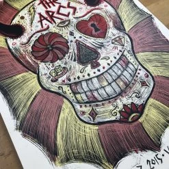 The Arcs - 2015 Dan Grzeca Poster Chicago, IL Vic Theatre