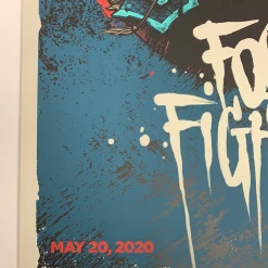 Gig Posters Foo Fighters - 2020 Dan Dippel Poster Hamilton, ON, CAN First Ontario