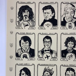 Dead Rock Stars - Fugscreens Studios Poster Art Print