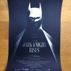 The Dark Knight Rises - 2012 Olly Moss Poster San Diego, CA Comic-Con Movie/TV Posters