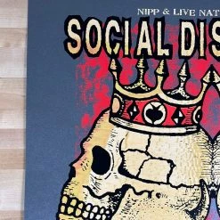 Social Distortion - 2006 Lindsey Kuhn Poster Red Rocks Morrison, CO Colorado