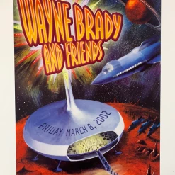 Gig Posters Wayne Brady - 2002 Frank Wiedemann Poster The Warfield Theatre San Fran 1st