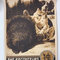 The Raconteurs - 2008 Rob Jones Poster Dallas, TX House Of Blues Gig Posters