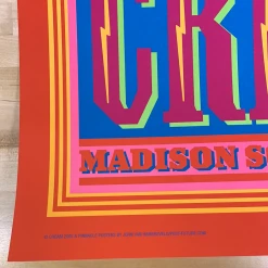 Eric Clapton Cream - 2005 John Van Hamersveld Poster New York AE 19x27.5 Gig Posters