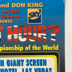 Sold Out Posters Boxing - 1996 Poster Frank Bruno Vs. Mike Tyson Las Vegas, NV MGM