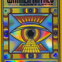 Warren Haynes - 2020 Mike Tallman Poster Morris, CT FOIL Foil Posters