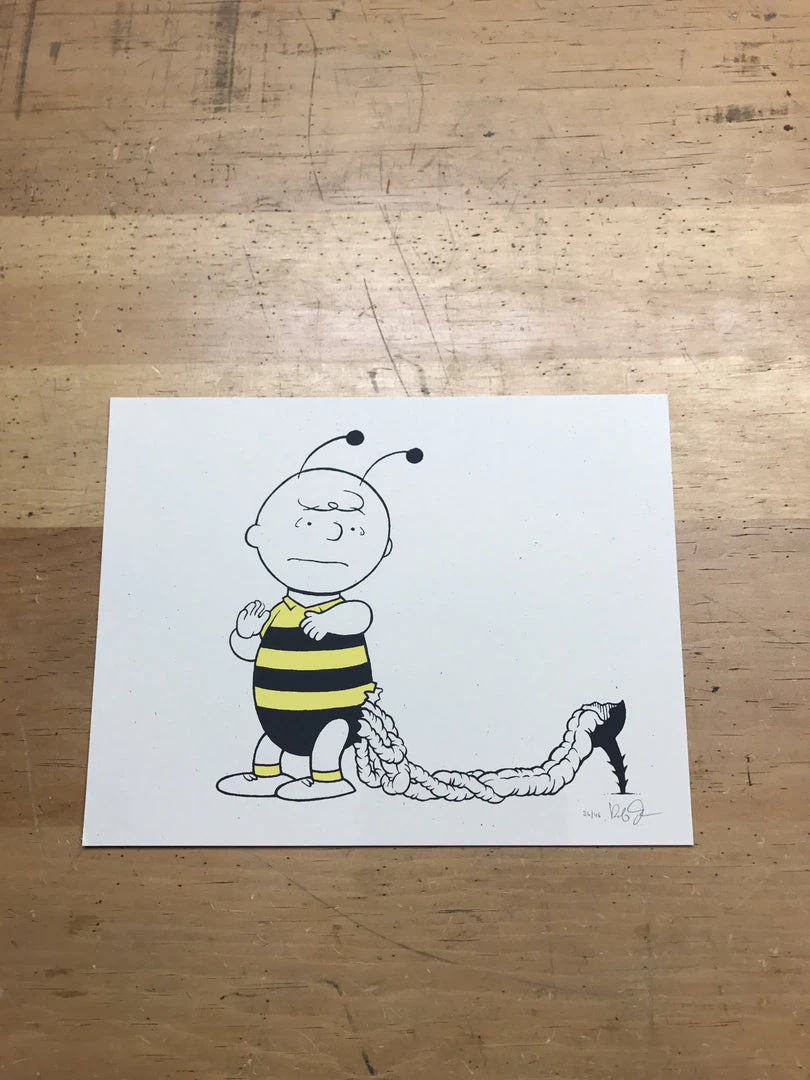 Grief - Rob Jones Print I Dreamed I Was A Bumblebee Signed Numbered
