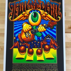 Jam In The Dam - 2008 Jeff Wood X/40 Poster Amsterdam, NED Melkweg