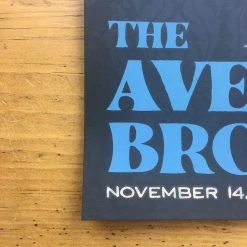 Avett Brothers - 2019 Todd Slater Poster Ames, IA Iowa State Center