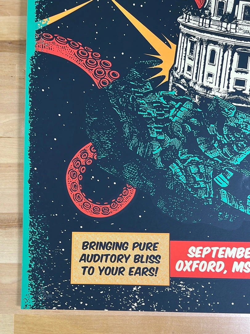 The Black Keys - 2021 Status Serigraph Poster Oxford, MS