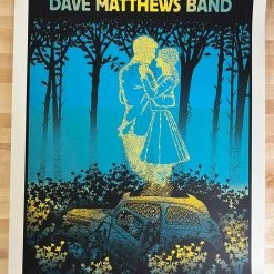 Methane Studios Gig Posters Dave Matthews Band - 2021 Methane Poster Uncasville, CT 11/8