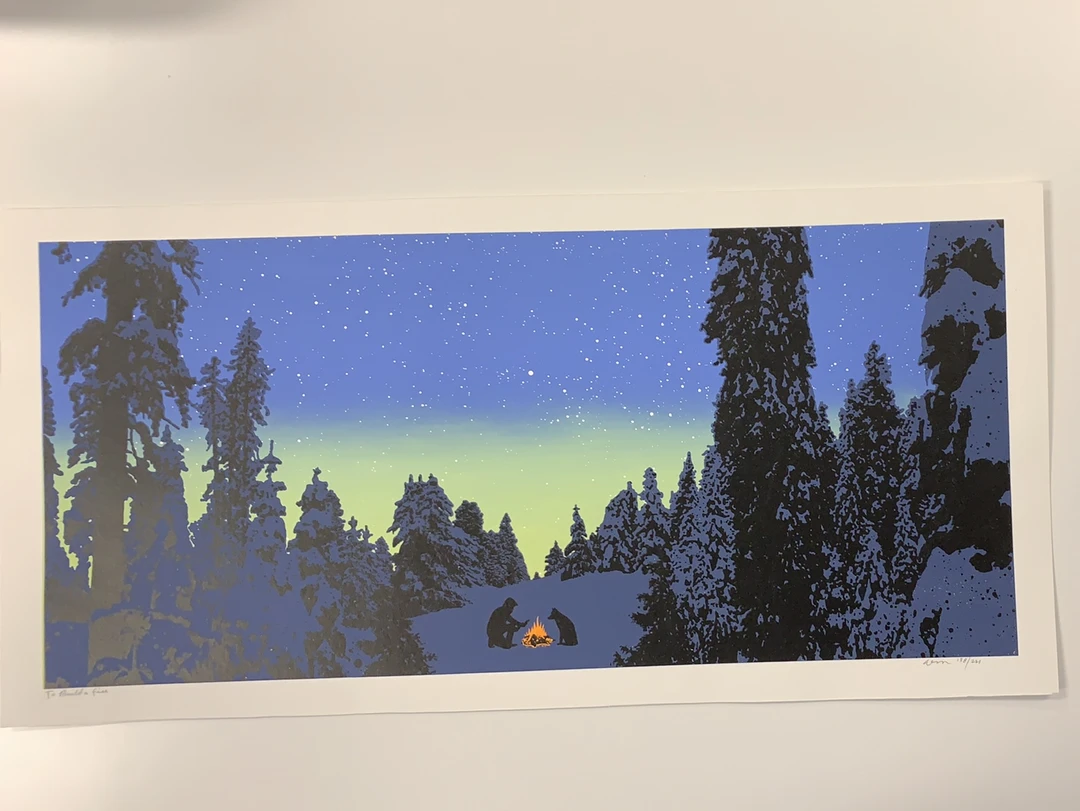 Art Prints To Build A Fire - 2007 Dan McCarthy Poster Art Print