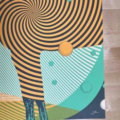 Gig Posters Ray LaMontagne - 2016 Status Serigraph Poster Brooklyn, NY