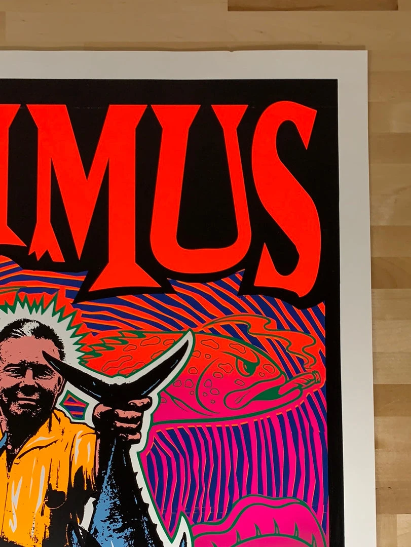 TAZ Gig Posters Primus - 1993 T.A.Z. Poster Hollywood, CA Palladium 1st Ed