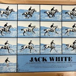 Jack White - 2012 Rob Jones Poster Asheville, NC Alabama Shakes Gig Posters